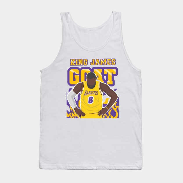 LeBron James Tank Top by BINSU